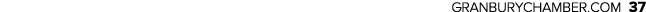 GRANBURYCHAMBER.COM 37