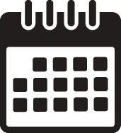 Calendar date, Date notes business, office event icon template black color editable. Calendar date symbol Flat vector illustration for graphic and web design.