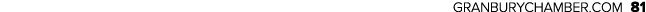 GRANBURYCHAMBER.COM 81