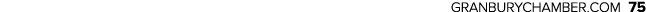 GRANBURYCHAMBER.COM 75