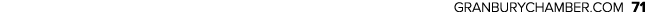 GRANBURYCHAMBER.COM 71