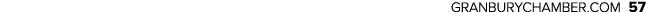 GRANBURYCHAMBER.COM 57