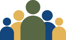 Simple Clean World Population Day Banner With Minimal People Logo and Bold Title