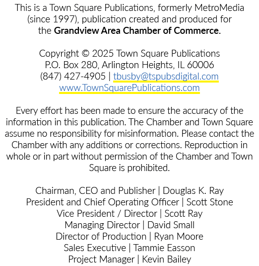 This is a Town Square Publications, formerly MetroMedia (since 1997), publication created and produced for the Grandv...