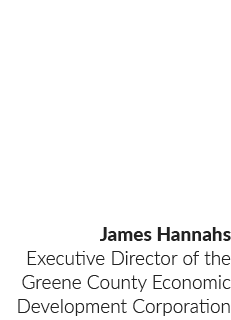 James Hannahs Executive Director of the Greene County Economic Development Corporation 