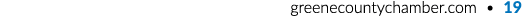 greenecountychamber.com • 19