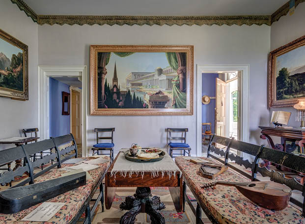 Project:        Spectrum Exhibit Architect:      Thomas Cole Location:       Thomas Cole National Historic Site, Catskill, NY