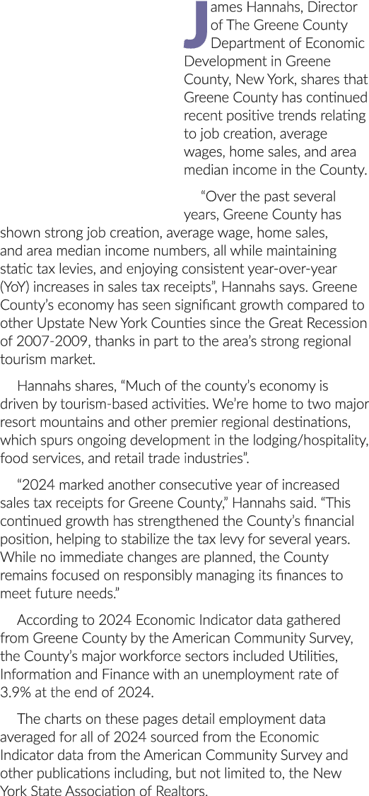 James Hannahs, Director of The Greene County Department of Economic Development in Greene County, New York, shares th...