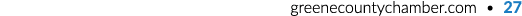 greenecountychamber.com • 27