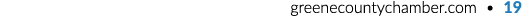 greenecountychamber.com • 19