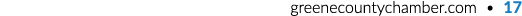 greenecountychamber.com • 17