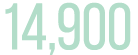 14,900 