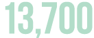 13,700 