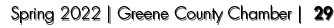 Spring 2022   Greene County Chamber   29