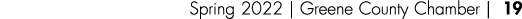 Spring 2022   Greene County Chamber   19