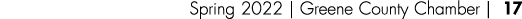 Spring 2022   Greene County Chamber   17