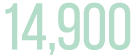 14,900 