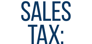 Sales Tax: