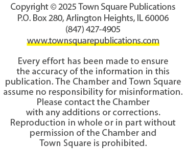 Copyright © 2025 Town Square Publications P.O. Box 280, Arlington Heights, IL 60006 (847) 427 4905 www.townsquarepubl...