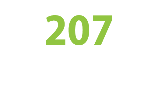 207 businesses received direct cash support 