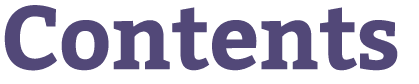 Contents
