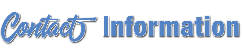Contact Information