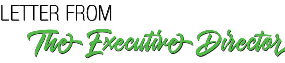 Letter from The Executive Director