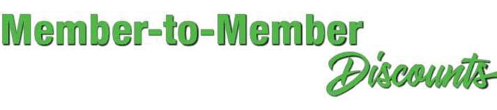 Member to Member Discounts