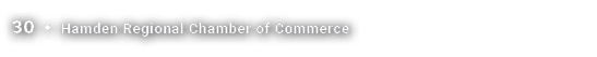 30 • Hamden Regional Chamber of Commerce
