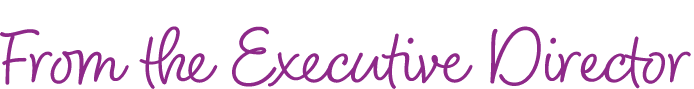 From the Executive Director