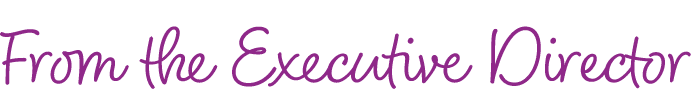 From the Executive Director