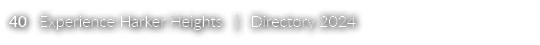 40 Experience Harker Heights | Directory 2024