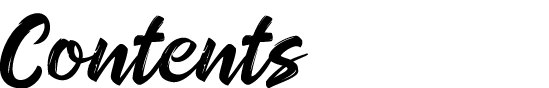 Contents