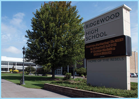 Mark Welsh/mwelsh@dailyherald.com Norridge's Ridgewood High School. 
