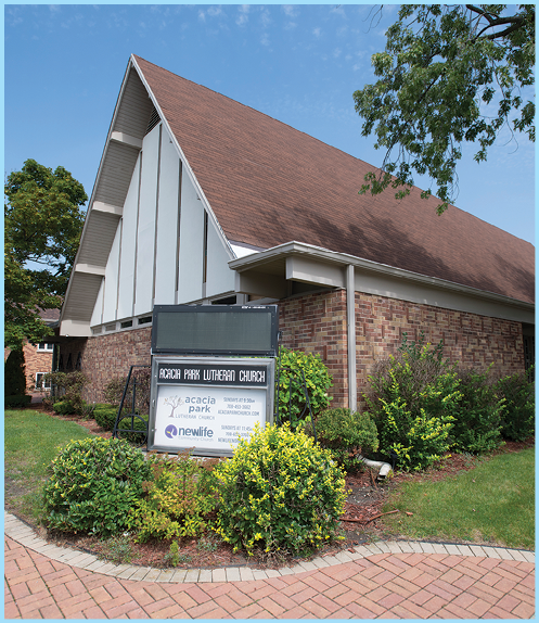 Mark Welsh/mwelsh@dailyherald.com Acacia Park Lutheran Church in Norridge.