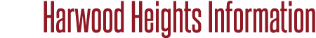 Harwood Heights Information