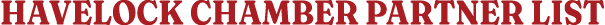 Havelock Chamber Partner List