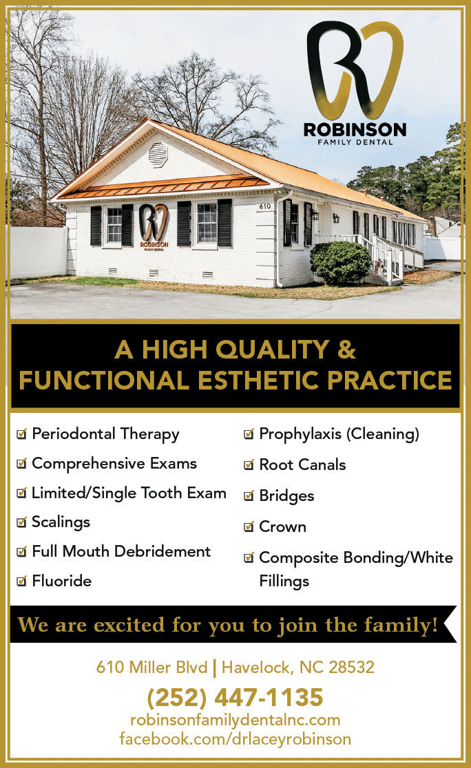 A flyer advertising a dental practice with a picture of a house and the words “A High Quality & Functional Esthetic Practice." AI generated content
