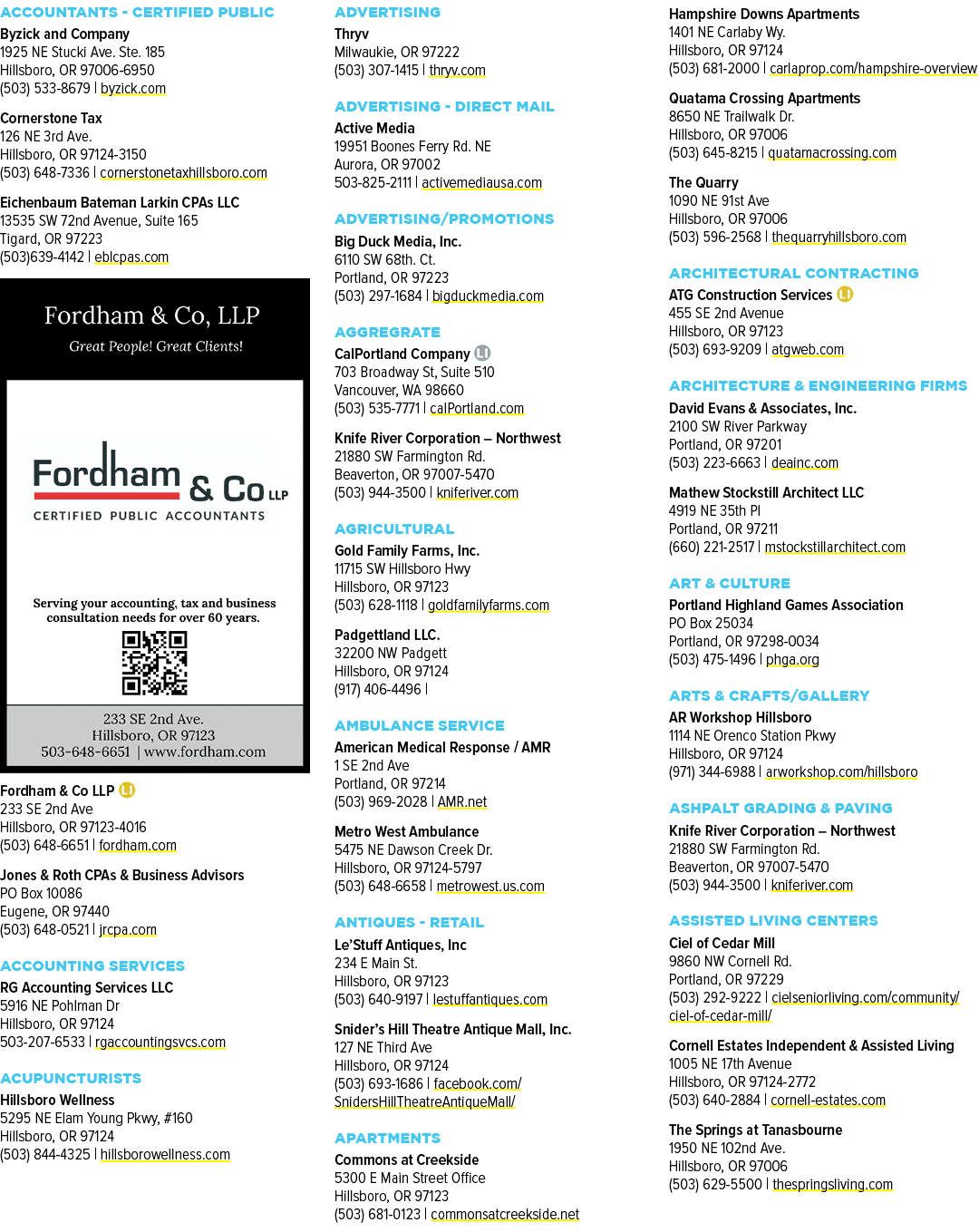 ACCOUNTANTS CERTIFIED PUBLIC Byzick and Company 1925 NE Stucki Ave. Ste. 185 Hillsboro, OR 97006 6950 (503) 533 8679 ...