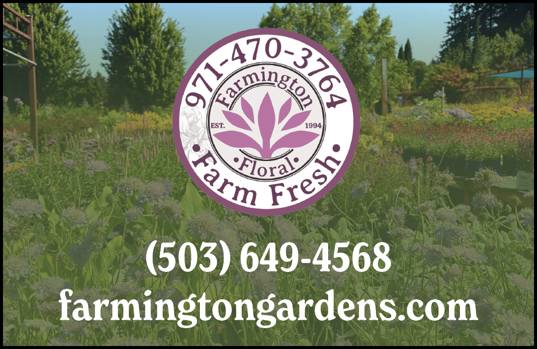 A logo for a farm fresh flower business. Description generated by AI