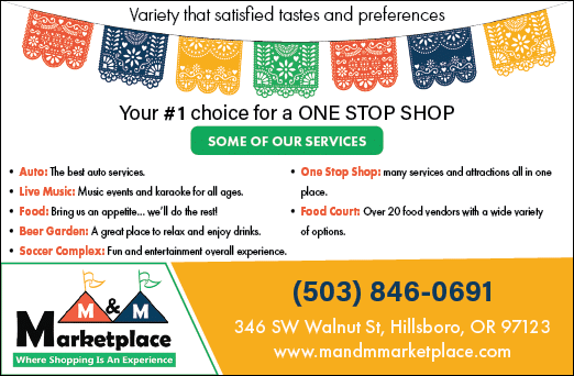 A colorful banner advertising a one-stop shop. Description generated by AI