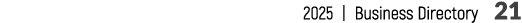 2025 | Business Directory 21