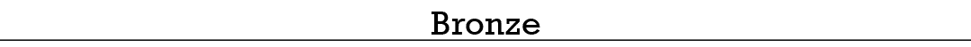 Bronze
