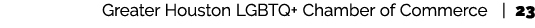 Greater Houston LGBTQ+ Chamber of Commerce | 23