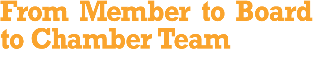 From Member to Board to Chamber Team