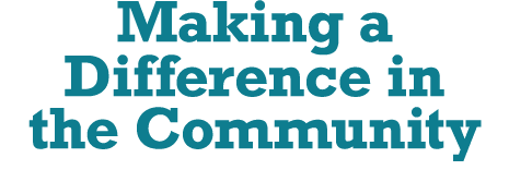 Making a Difference in the Community