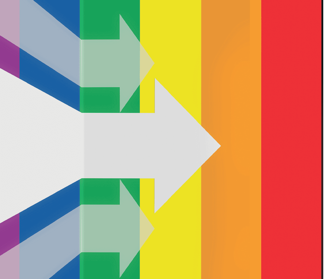 Return on investment for LGBT lesbian gay bisexual transgender concept and happy pride idea