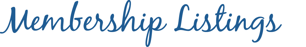 Membership Listings