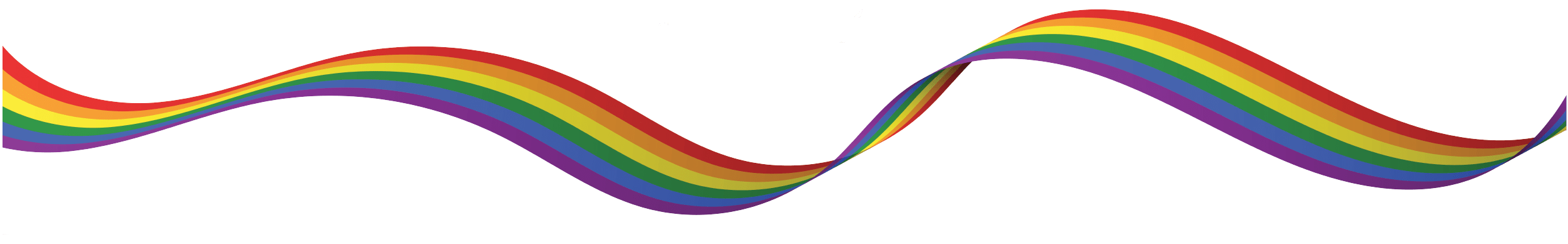 LGBT rainbow flag wave flowing flutter of lesbian, gay, and bisexual colorful concept with white copy space background vector illustration.