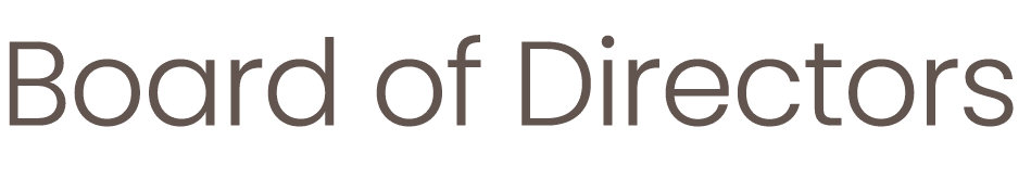 Board of Directors